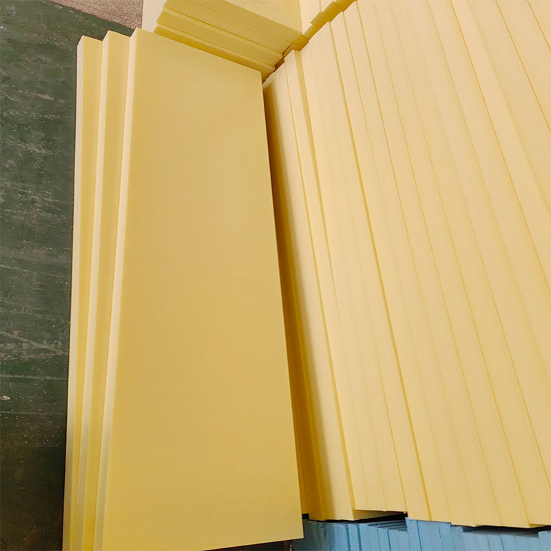 High Density Waterproofing Gul ekstruderet polystyren isolering Xps Board til k&oslash;leopbevaring